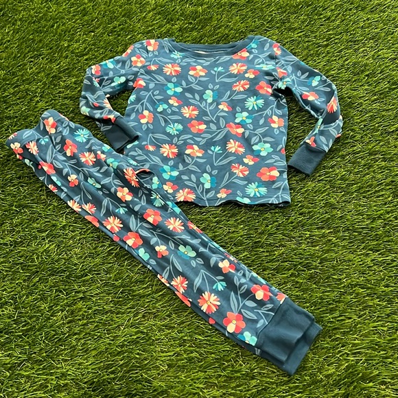 Old Navy Fitted Pajama Set - Long Sleeve Pants Set - Picture 1 of 4